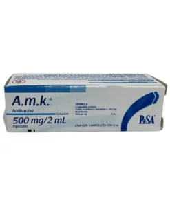 Amikacina 500mg 1 Ámpula 2 mL