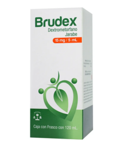 Brudex Dextrometorfano 300mg/100mL Jarabe 120 mL.