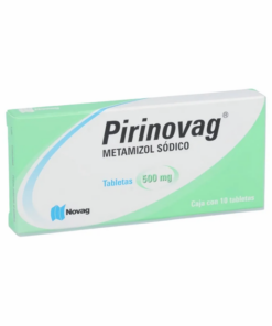 Pirinovag Metamizol Sódico (500 mg). Caja Con 10 Tabletas.