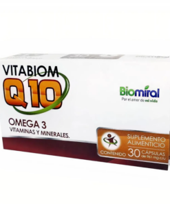 Vitabiom Coenzima Q 10 30 cápsulas Suplemento Alimenticio.