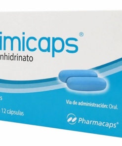 Dimenhidrinato 50 mg 12 cápsulas.