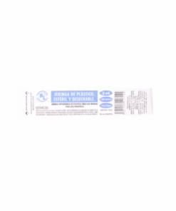 Jeringa Desechable infantil 23X25 mm 3mL 1 pieza.