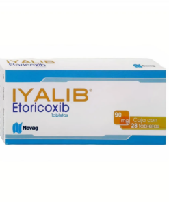 Etoricoxib Iyalib- 90 mg con 28 tabletas.