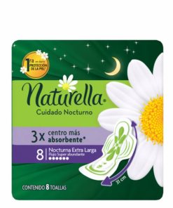 Naturella Toallas Femeninas Nocturna Edición Pusheen 8 piezas
