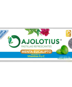 Ajolotius Caramelo Vitaminas A y C Sin Azúcar 10 piezas.