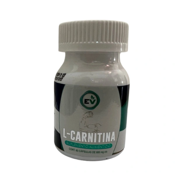 l carnitina en farmacias L-Carnitina De 600 mg con 60 cápsulas