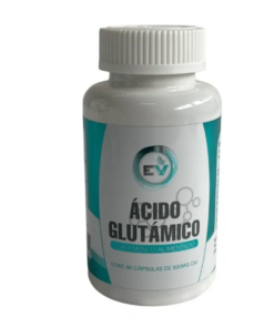 Ácido Glutámico de 500 mg con 90 cápsulas