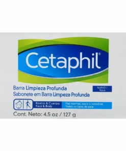 Cetaphil Barra de Limpieza Profunda 127g.