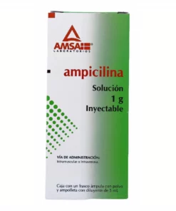 Ampicilina 1 Solución Inyectable (1g)