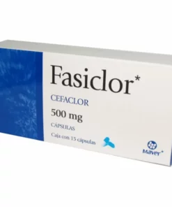 Fasiclor Cefaclor (500 mg) 15 Cápsulas.
