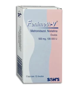 Fenimeth-V Metronidazol/Nistatina 2 gr 12 Óvulos Vaginales.