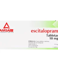 Escitalopram (10 mg) 14 tabletas.
