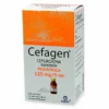 Cefagen Suspensión Pediátrica Cefuroxima (125 mg/5 mL) 50mL.
