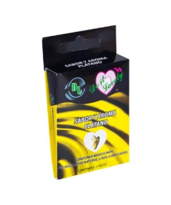 Do it Lovely Condones Sabor Plátano 3 piezas
