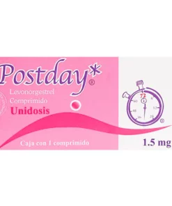 PostDay (1,5 mg) Levonogestrel 1 comprimido.