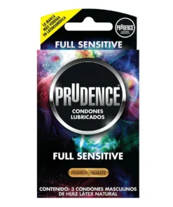 Prudence Condones Full Sensitive 3 piezas.